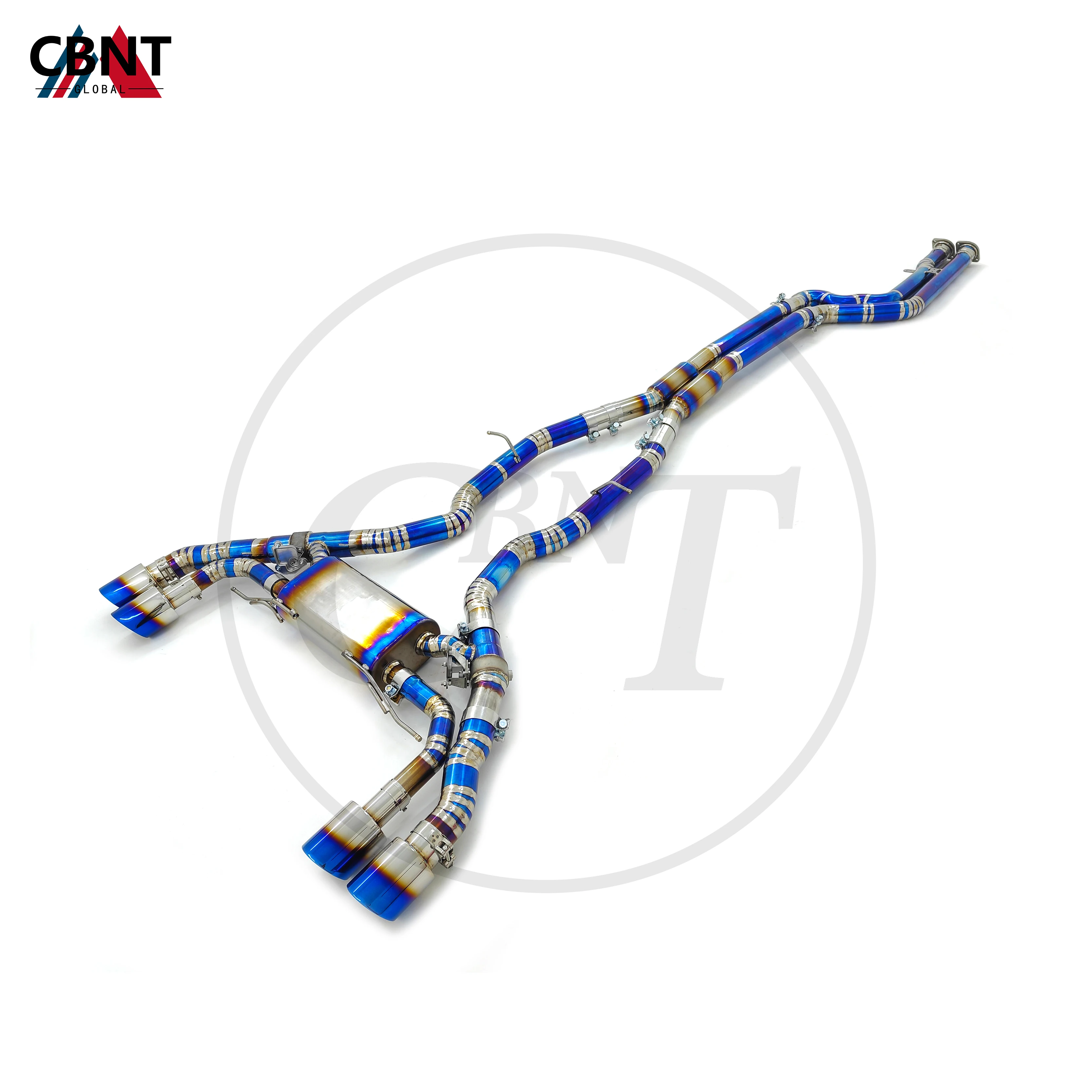 

CBNT for BMW X3M F97 X4M F98 3.0T 2019-2023 Titanium Alloy Valved Exhaust Pipe System Performance Catback with Valve Muffler