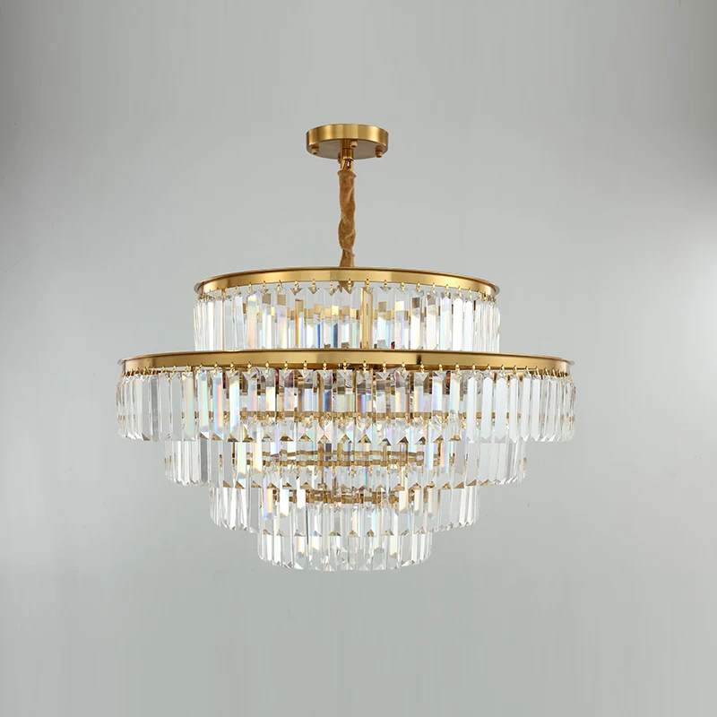 Post Modern Multi Layered Crystal Luxury Chandelier Lustre E14 Hanging Light For Living Room Dining Room Suspension Luminaire
Post Modern Multi Layered Crystal Luxury Chandelier Lustre E14 Hanging Light For Living Room Dining Room Suspension Luminaire
