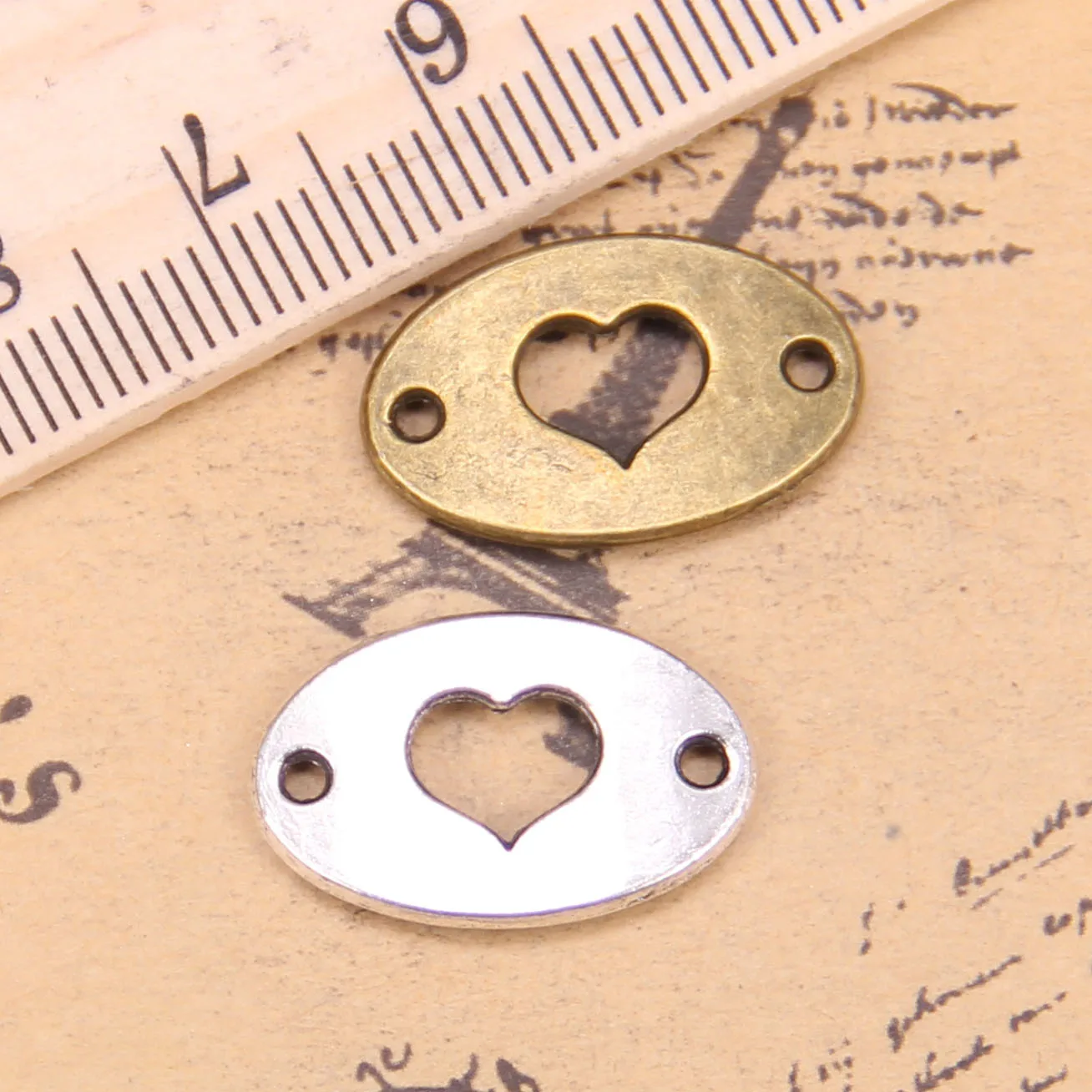 72pcs Jewelry Charms heart connector 13x20mm Antique Silver Plated Pendants Making DIY Handmade Tibetan Silver Jewelry
72pcs Jewelry Charms heart connector 13x20mm Antique Silver Plated Pendants Making DIY Handmade Tibetan Silver Jewelry