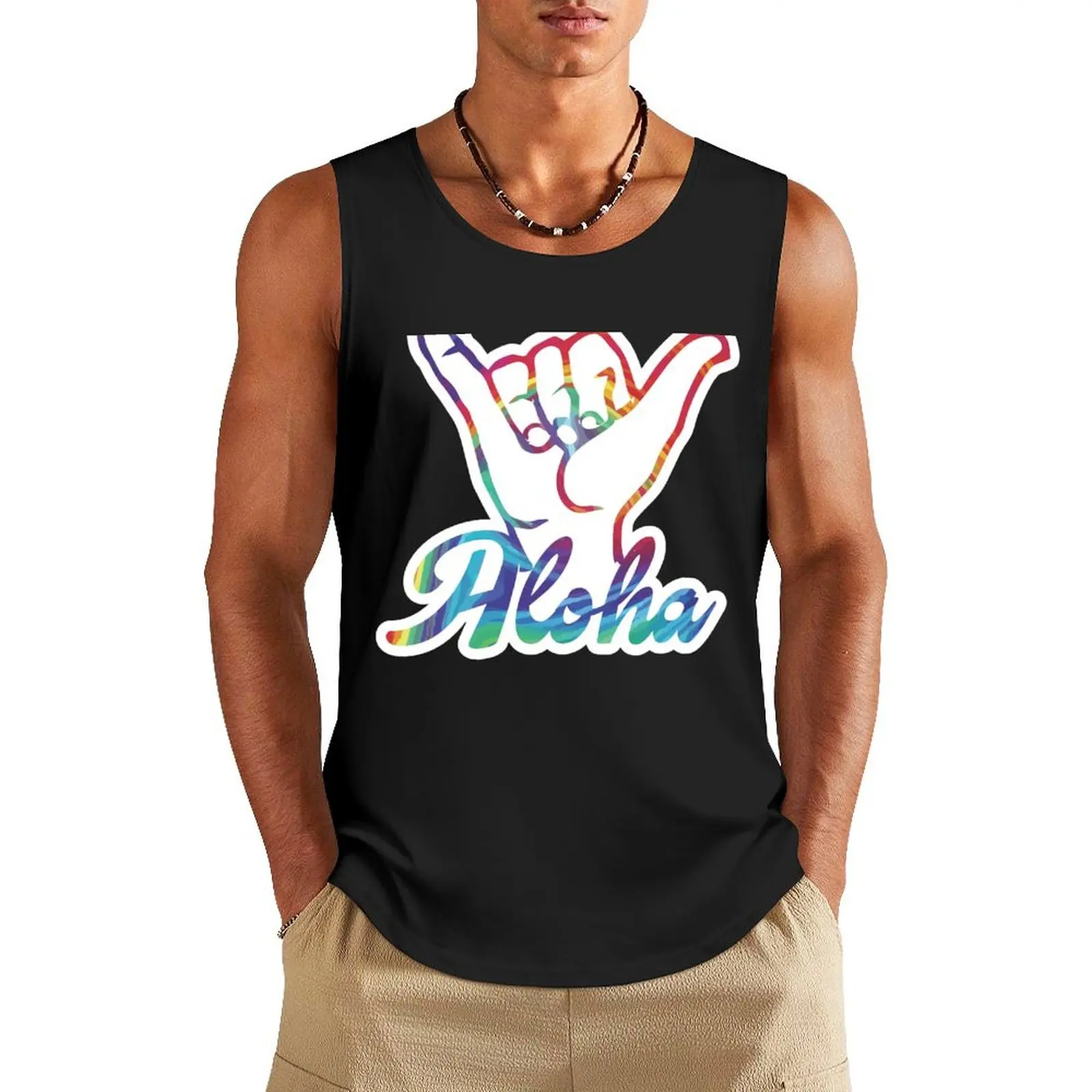 Shaka Hand, Hang Loose, Aloha, Tie Dye Tank Top clothes for men summer Sportswear for men
Shaka Hand, Hang Loose, Aloha, Tie Dye Tank Top clothes for men summer Sportswear for men