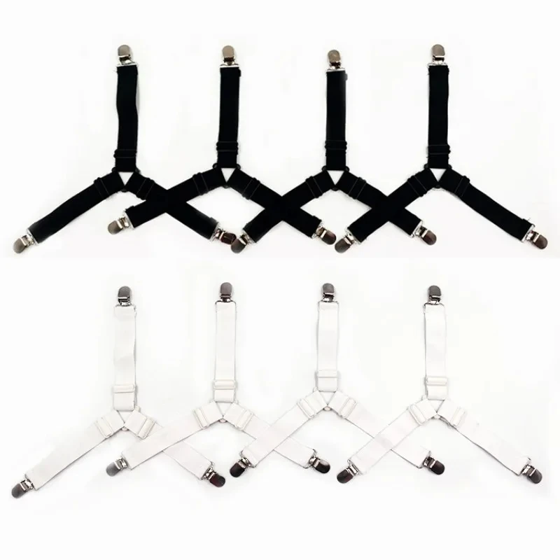 4pc Triangle Quilt Fixer Metal Clip Adjustable Elastic Sofa Cushion Quilt Bed Practical Invisible Non-slip Safety Sheet Straps
4pc Triangle Quilt Fixer Metal Clip Adjustable Elastic Sofa Cushion Quilt Bed Practical Invisible Non-slip Safety Sheet Straps