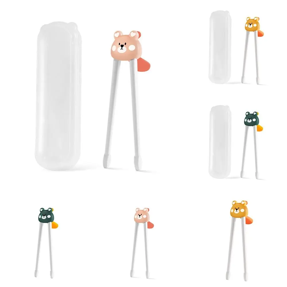 Cute Bear Portable Chopsticks Baby Learning Training Chopsticks For Kids Children Chopstick Learner Gifts Kitchen Tableware
Cute Bear Portable Chopsticks Baby Learning Training Chopsticks For Kids Children Chopstick Learner Gifts Kitchen Tableware