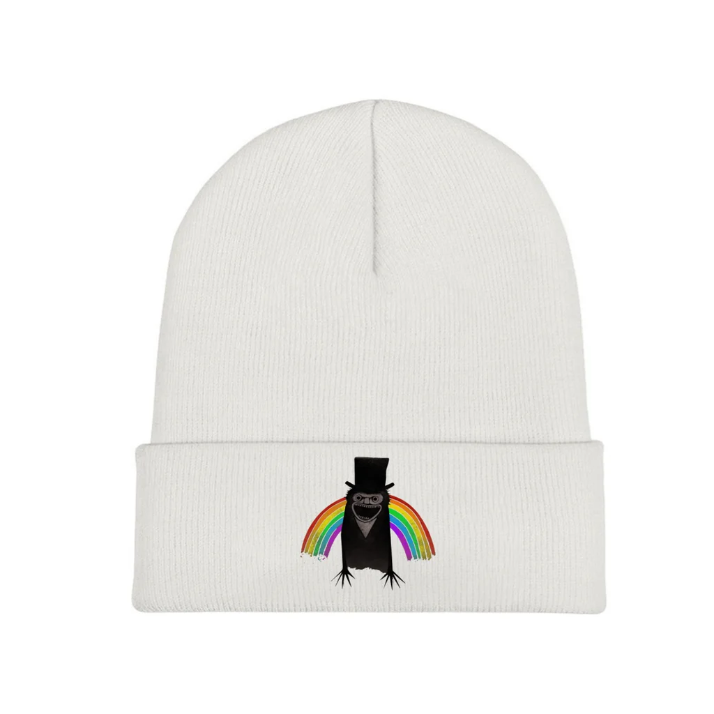 

Gay Lesbian Homosexual LGBT Pride Month Skullies Beanies Caps Babadook Knitted Winter Warm Bonnet Hats Unisex Ski Cap