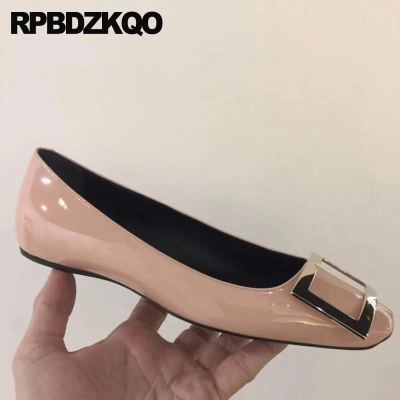 Nude Brand Slip On Metal Patent Leather Square Toe 11 Purple Chinese Large Size 42 Flats Designer Shoes Women Luxury 2022 10
Nude Brand Slip On Metal Patent Leather Square Toe 11 Purple Chinese Large Size 42 Flats Designer Shoes Women Luxury 2022 10