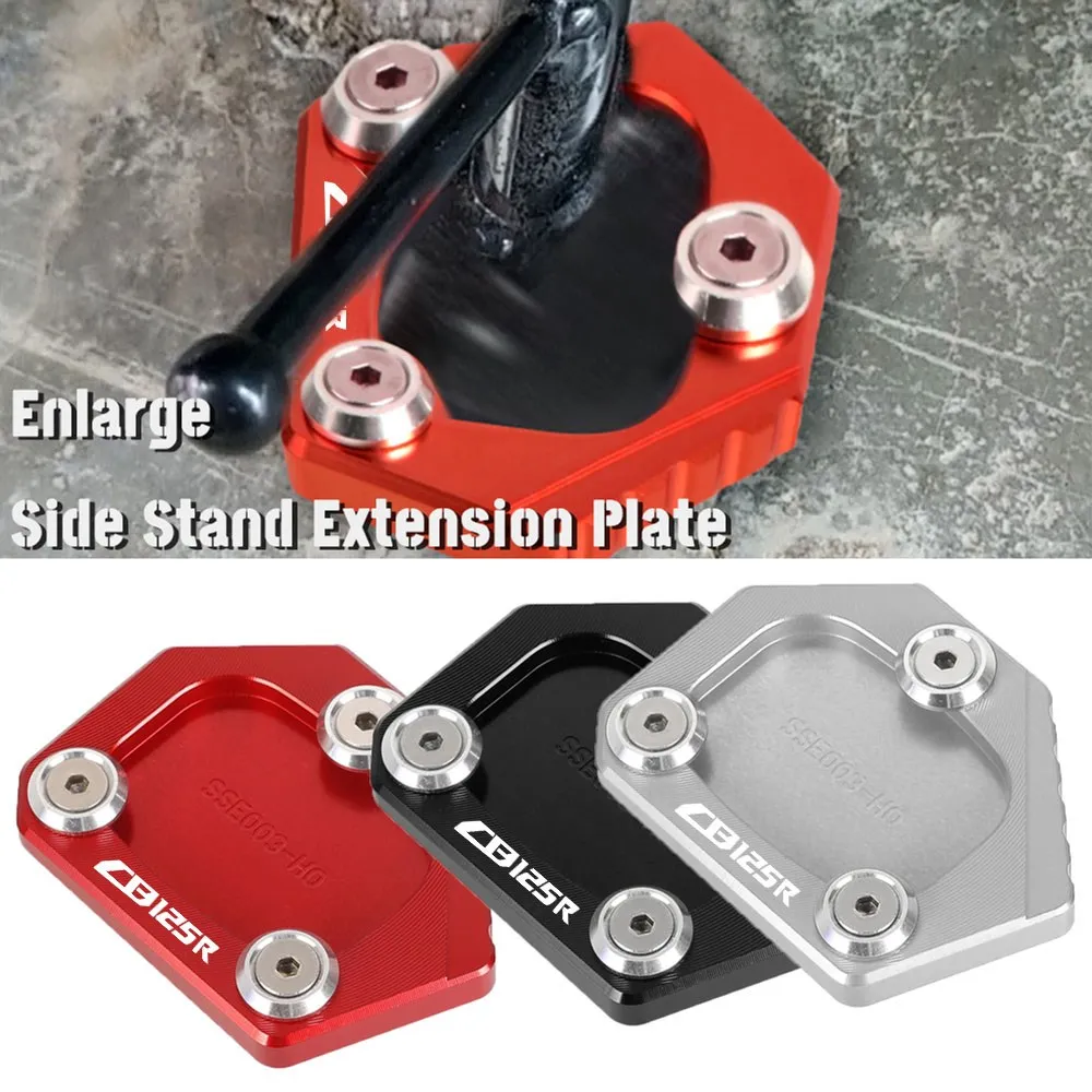 2023-2017 Side Stand Foot Extension Enlarger Plate Pad Support FOR HONDA CB125R CB 125R CB 125 R 2022 2021 Kickstand Side Stand
2023-2017 Side Stand Foot Extension Enlarger Plate Pad Support FOR HONDA CB125R CB 125R CB 125 R 2022 2021 Kickstand Side Stand