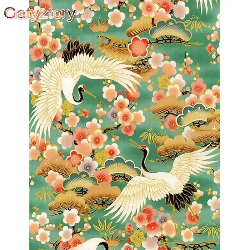 GATYZTORY Modern Picture Frame Painting By Numbers On Canvas White Crane Animals Diy Crafts Personalized Gift For Home Wall Deco
GATYZTORY Modern Picture Frame Painting By Numbers On Canvas White Crane Animals Diy Crafts Personalized Gift For Home Wall Deco