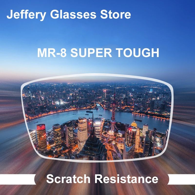 Jeffery Upgrade 4 Times MR-8 Super-Tough Optical Lenses 1.56 1.61 1.67 Thinner Aspherical Prescription Lens UV Protection
Jeffery Upgrade 4 Times MR-8 Super-Tough Optical Lenses 1.56 1.61 1.67 Thinner Aspherical Prescription Lens UV Protection
