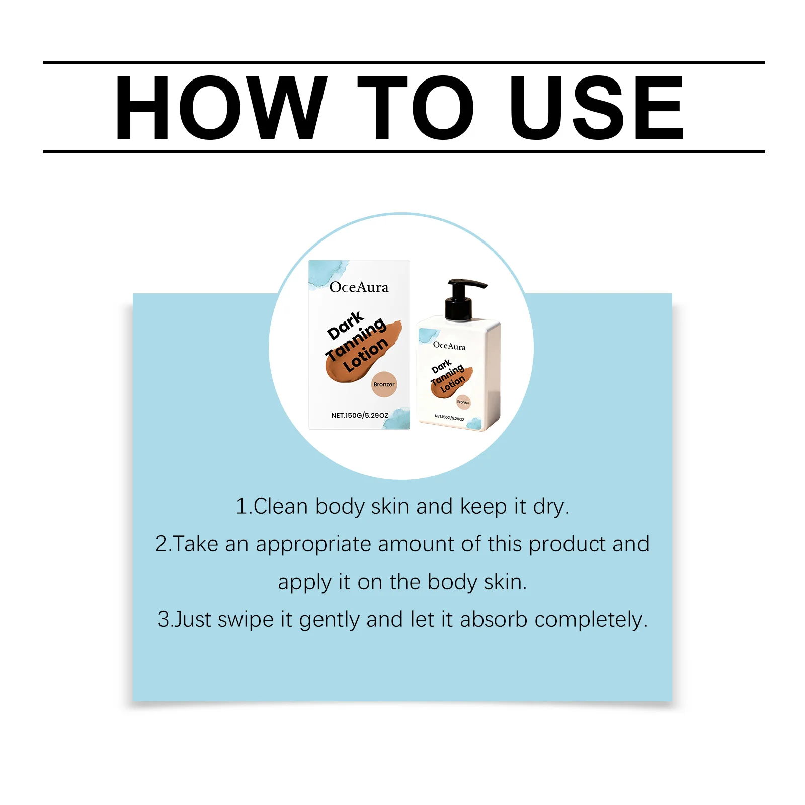 Self Tanner Tanning Cream for Sunbeds Outdoor Sun Natural Tan Bronzer for Glowing Skin Moisturizing Sun Tanner Summer Essential 10 Sd6c7be55dca04dacb0d7127c387e7e28B