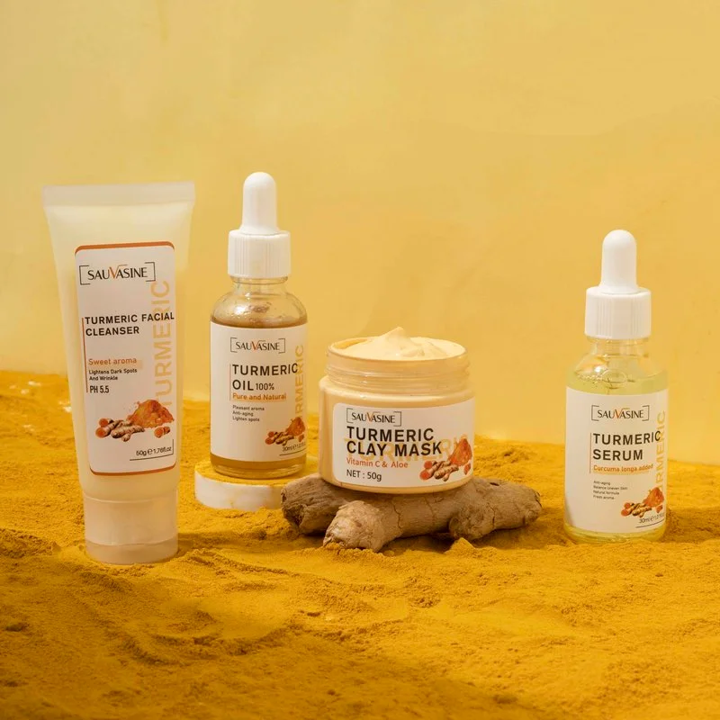 4pcs Turmeric Skin Care Products Dark Spot Remover Acne Treatment Brighten Skin Turmeric Serum Oil Facial Cleanser Clay Mask
4pcs Turmeric Skin Care Products Dark Spot Remover Acne Treatment Brighten Skin Turmeric Serum Oil Facial Cleanser Clay Mask