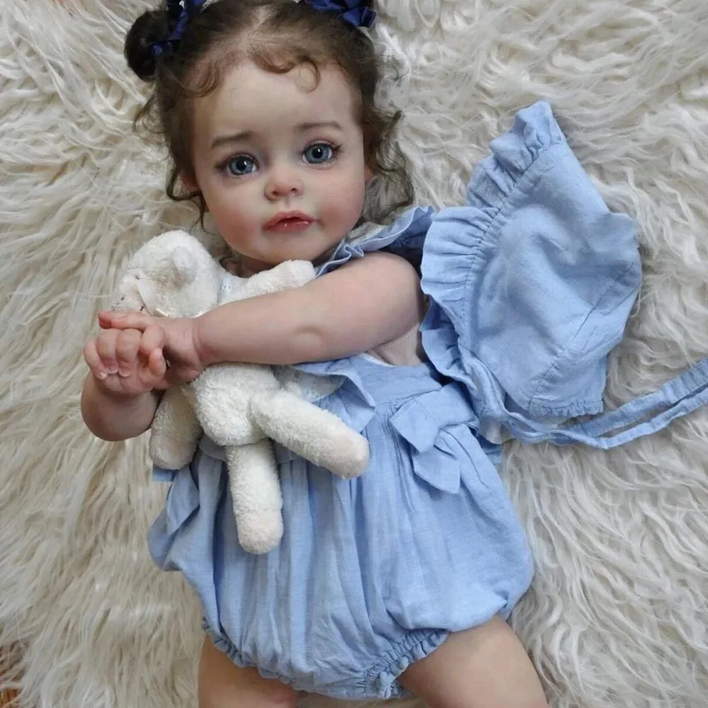 60 CM High Quality Suesue Large Baby Reborn Toddler Pop Girl Doll Soft Hug Body Cute Realistic Real Bebe Reborn Boneca
60 CM High Quality Suesue Large Baby Reborn Toddler Pop Girl Doll Soft Hug Body Cute Realistic Real Bebe Reborn Boneca