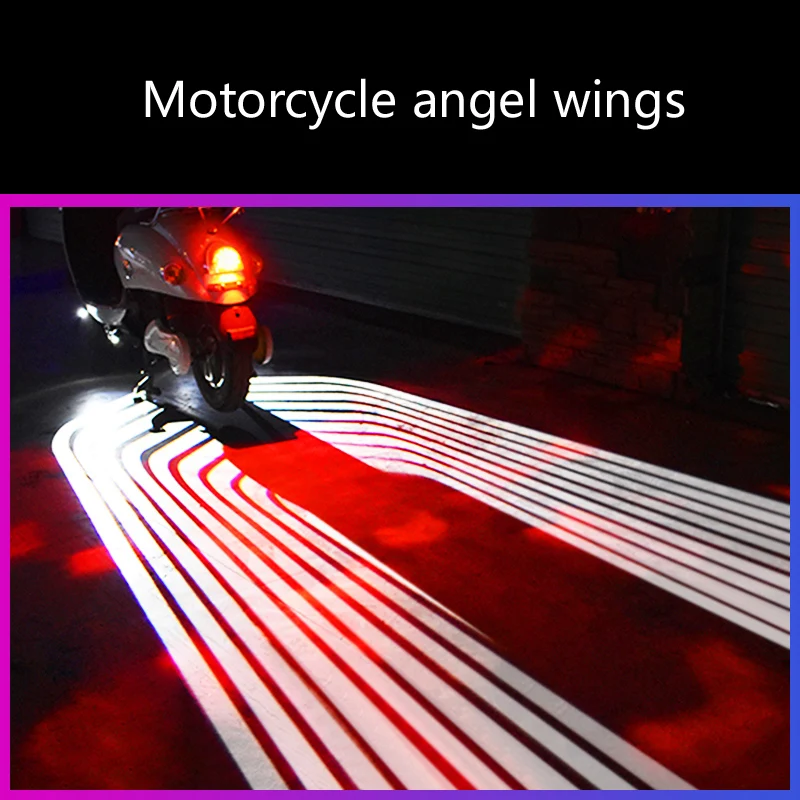 Motorcycle electric battery car angel wing refitted general LED projection laser chassis welcome light
Motorcycle electric battery car angel wing refitted general LED projection laser chassis welcome light