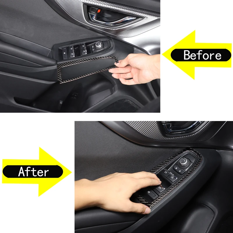 For 2021-2023 Subaru WRX Soft Carbon Fiber Car Styling Glass Lift Switch Frame Sticker Car Interior Protection Accessories 4Pcs
For 2021-2023 Subaru WRX Soft Carbon Fiber Car Styling Glass Lift Switch Frame Sticker Car Interior Protection Accessories 4Pcs
