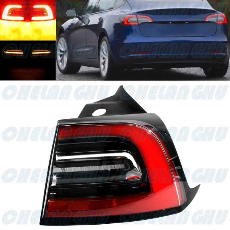 Right Outer Side Tail Lamp Rear Light With Bulbs 1502087-00-D For Tesla Model 3 / Y 2020 2021 2022 2023
Right Outer Side Tail Lamp Rear Light With Bulbs 1502087-00-D For Tesla Model 3 / Y 2020 2021 2022 2023