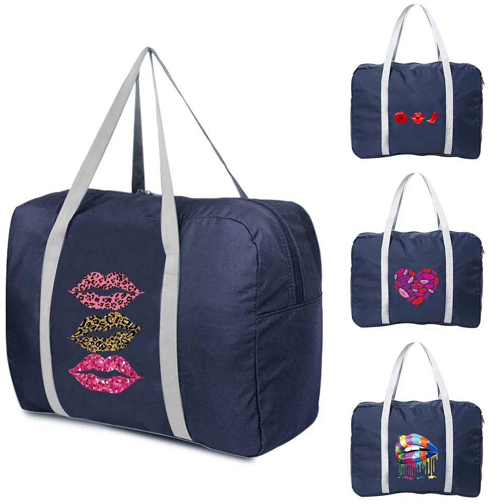 Portable Travel Bag Large Capacity Foldable Luggage Bags WaterProof Handbag Mouth Series Traveling Clothes Storage Handbags
Portable Travel Bag Large Capacity Foldable Luggage Bags WaterProof Handbag Mouth Series Traveling Clothes Storage Handbags