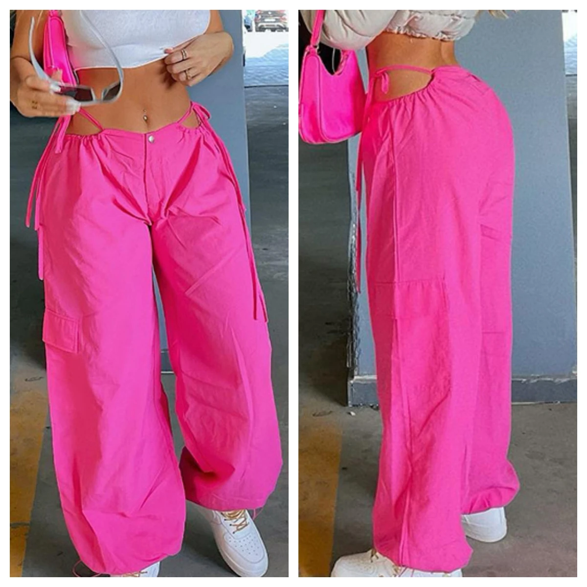 Y2K High Waist Sexy Bodycon Women Cargo Long Pants Korean Streetwear Fashion Pants Women Summer Pink Baggy Pants Female 2023
Y2K High Waist Sexy Bodycon Women Cargo Long Pants Korean Streetwear Fashion Pants Women Summer Pink Baggy Pants Female 2023