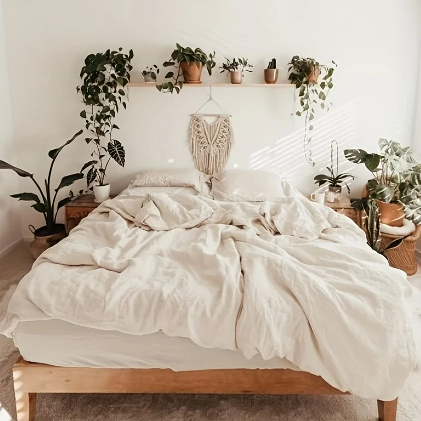 Bohemian Cotton Wall Tapestry - Handwoven Nordic Decor 5 Sd6ca77a716564679951e8052d2ca82adS