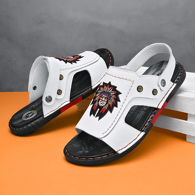Summer Men Outdoor Casual Sandals Black White Male Big Size 38-46 Walking Slippers Non-slip Boy Beach Water Slides
Summer Men Outdoor Casual Sandals Black White Male Big Size 38-46 Walking Slippers Non-slip Boy Beach Water Slides