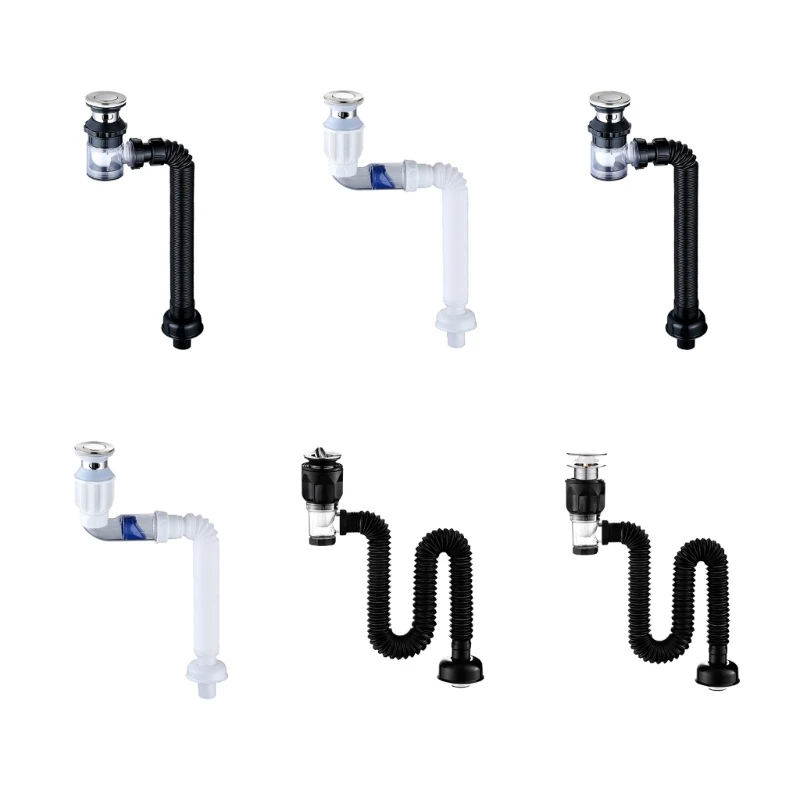 Washbasin Sink Drain Plumbing Flexible Drainages Tube Universal Flexible Sink Sewer Pipe Sink Strainer Drainages Hose
Washbasin Sink Drain Plumbing Flexible Drainages Tube Universal Flexible Sink Sewer Pipe Sink Strainer Drainages Hose