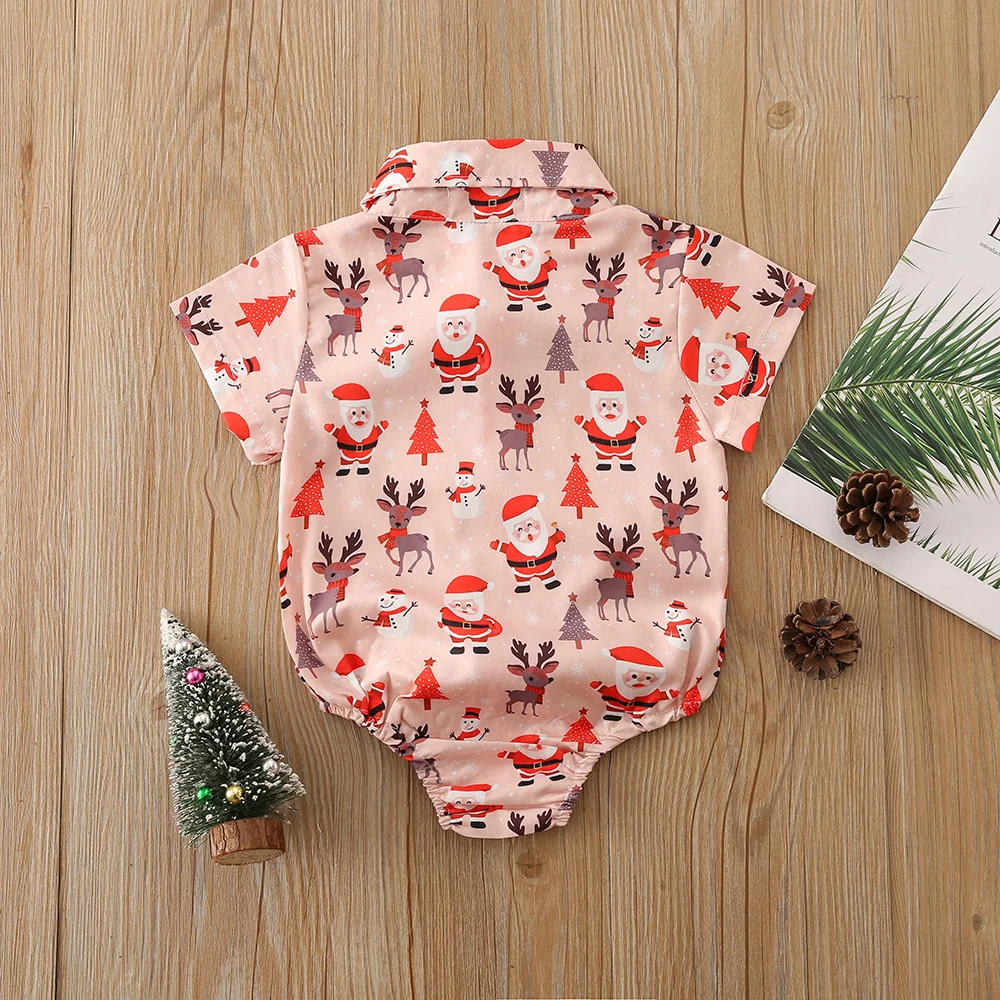 Рождественская Одежда для мальчиков 0-2 лет, джентльменский комбинезон с бантом, мягкие комбинезоны с коротким рукавом, одежда, наряды
Рождественская Одежда для мальчиков 0-2 лет, джентльменский комбинезон с бантом, мягкие комбинезоны с коротким рукавом, одежда, наряды