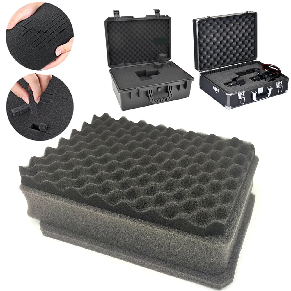 

Pick Apart Foam Shockproof DIY Sponge Grid Hand-tear Cotton Lining Packing Block Shockproof Pad For Tool Box Packaging