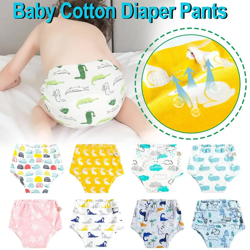 Baby Reusable Washable Diaper Pant Infant Potty Training Cloth Pocket Nappy Panties Diapers 6 Layers Cover Wrap Suits Girls Boys
Baby Reusable Washable Diaper Pant Infant Potty Training Cloth Pocket Nappy Panties Diapers 6 Layers Cover Wrap Suits Girls Boys