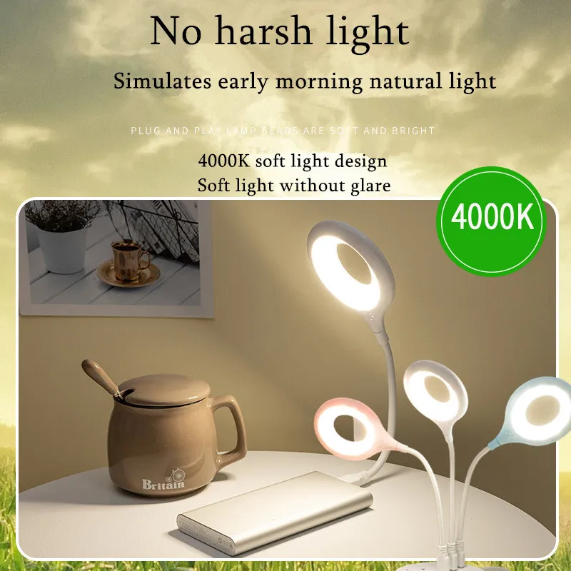 Freely Foldable Night Light USB LED Table Lamps DC 5V Desk Lamp Eye Protection Study Reading Available Portable USB Night Light
Freely Foldable Night Light USB LED Table Lamps DC 5V Desk Lamp Eye Protection Study Reading Available Portable USB Night Light