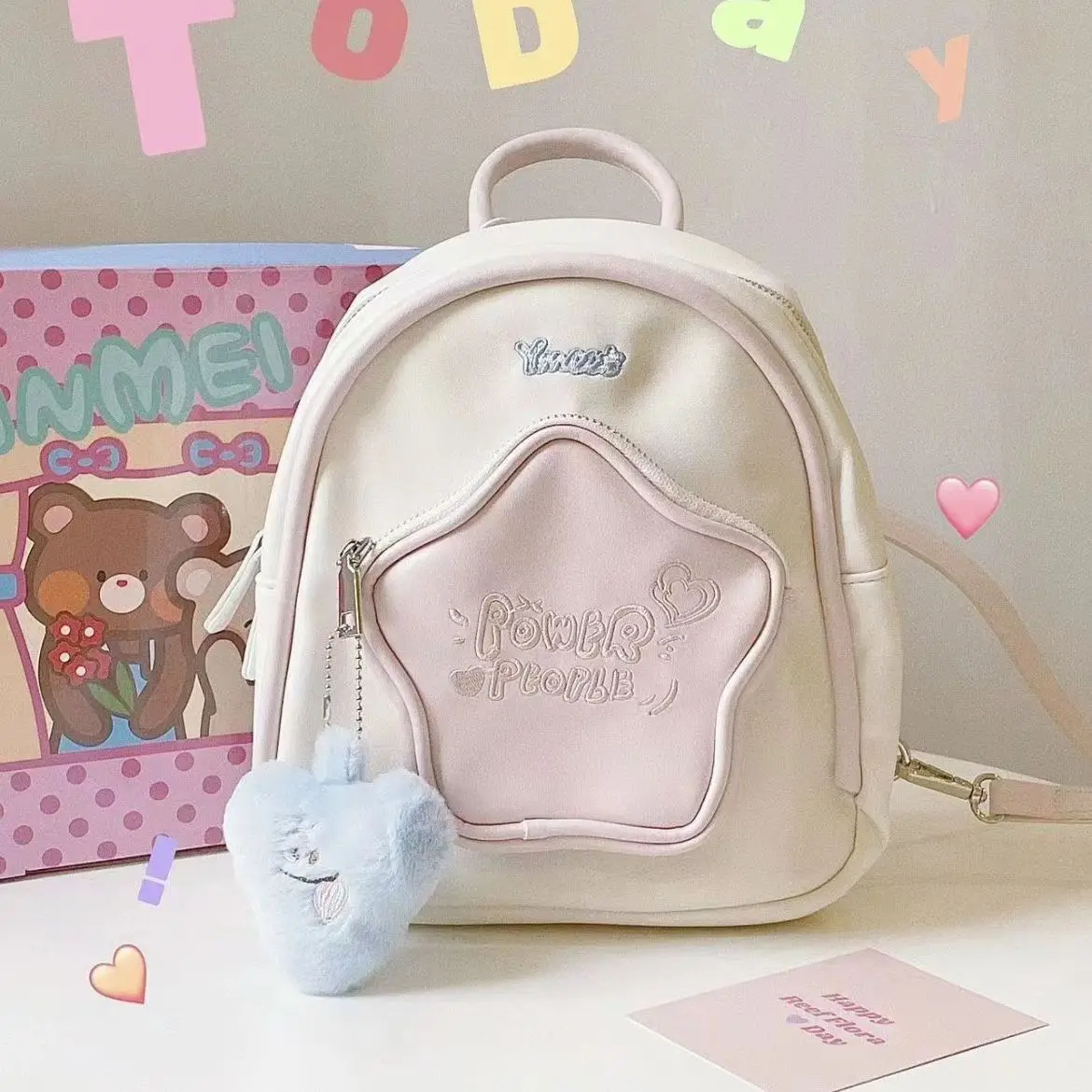 Personality Five Point Star Mini Backpack 2023 New Fashion Contrast Cute Girls Backpacks Mini Travel Backpacks Women's Handbags
Personality Five Point Star Mini Backpack 2023 New Fashion Contrast Cute Girls Backpacks Mini Travel Backpacks Women's Handbags