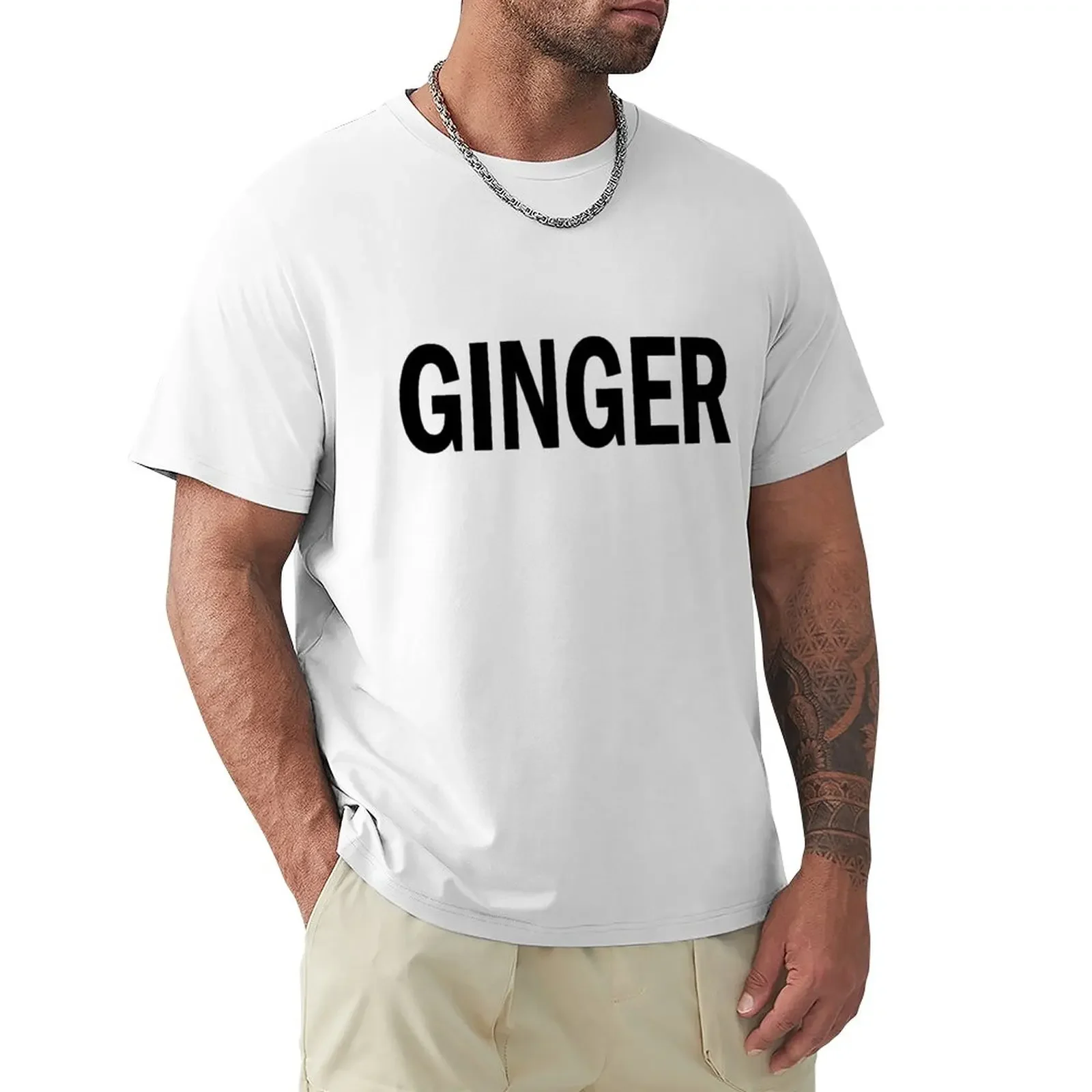 

GINGER. T-Shirt boys animal print customs design your own clothes for men