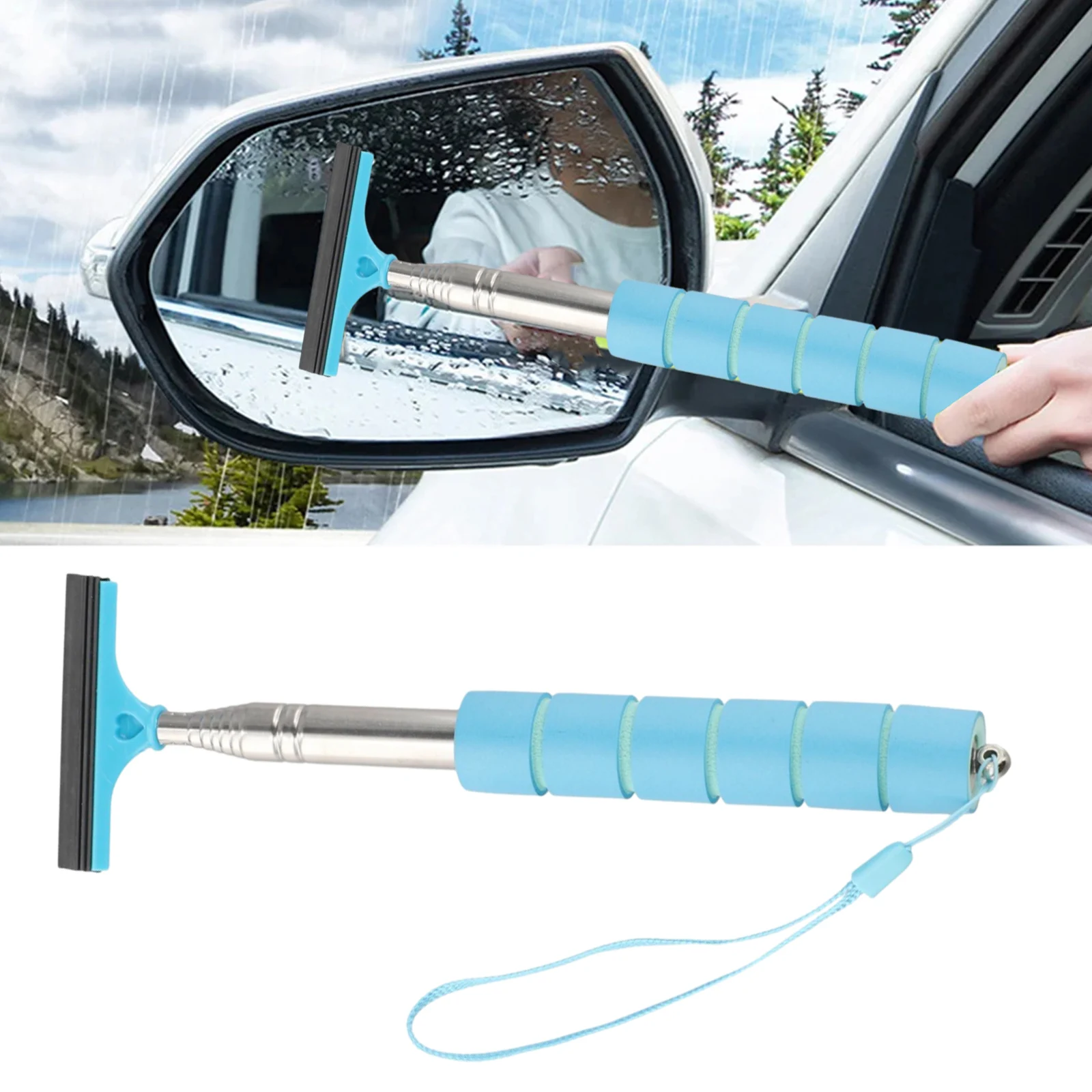1pc Car Telescopic Rearview Side Mirror Squeegee Glass Cleaning Tool For Window Home Replace Vehicle Accessories Car Spare Parts
1pc Car Telescopic Rearview Side Mirror Squeegee Glass Cleaning Tool For Window Home Replace Vehicle Accessories Car Spare Parts