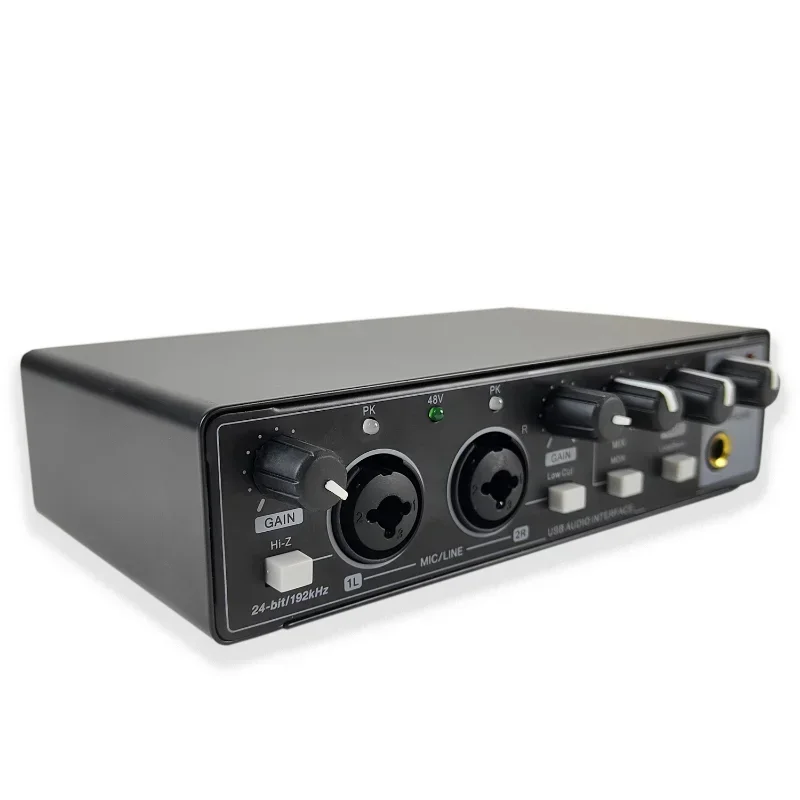 Audio Interface for Recording Portable Professional Sound Card with Loopback Monitor 48V Phantom for Audio Equipment Guitar New
Audio Interface for Recording Portable Professional Sound Card with Loopback Monitor 48V Phantom for Audio Equipment Guitar New