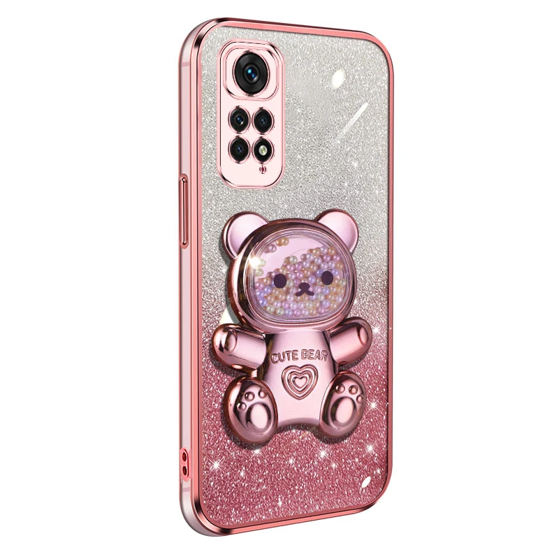 Note11 12Pro 6D Luxury Plating Glitter Quicksand Bear Cartoon Phone Holder Case: For Xiaomi Redmi Note 11 12 S Pro 4G Plus Cover
Note11 12Pro 6D Luxury Plating Glitter Quicksand Bear Cartoon Phone Holder Case: For Xiaomi Redmi Note 11 12 S Pro 4G Plus Cover