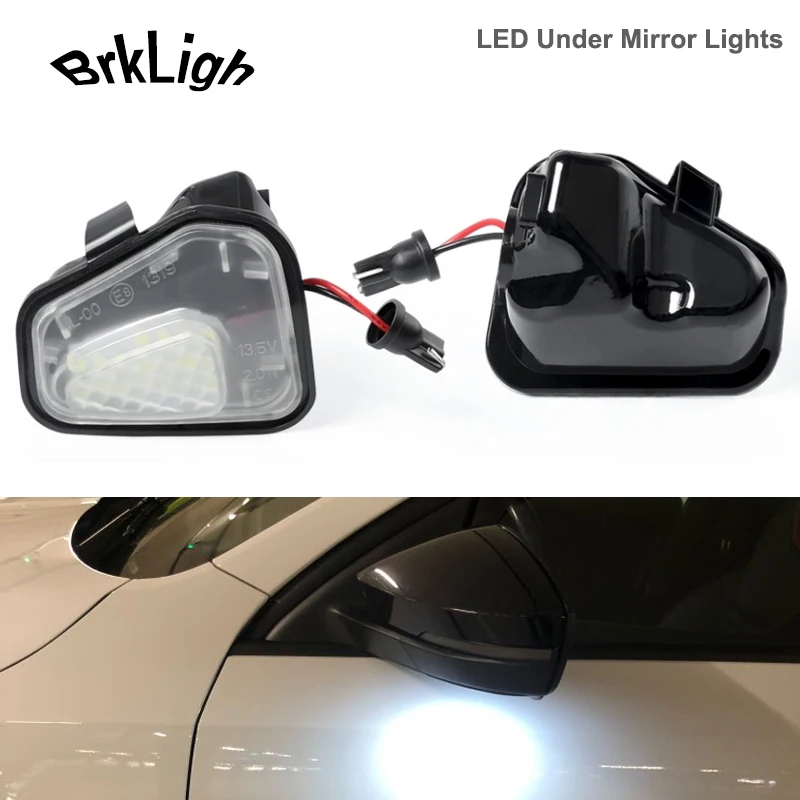 

2Pcs LED Puddle Lights Side Under Mirror Welcome Lamps For VW Passat B7 CC Jetta Scirocco EOS Beetle Vento Santana Car-Styling