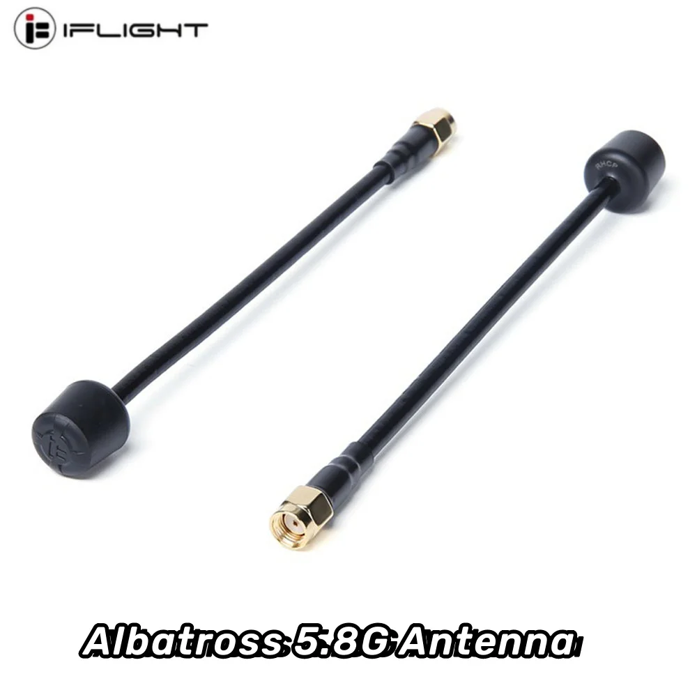 iFlight Albatross 5.8G 15CM SMA RP-SMA FPV Antenna 3Dbi 5000-6000MHz 150mm RHCP LHCP Long Space Line Antenna for FPV Drone Part
iFlight Albatross 5.8G 15CM SMA RP-SMA FPV Antenna 3Dbi 5000-6000MHz 150mm RHCP LHCP Long Space Line Antenna for FPV Drone Part