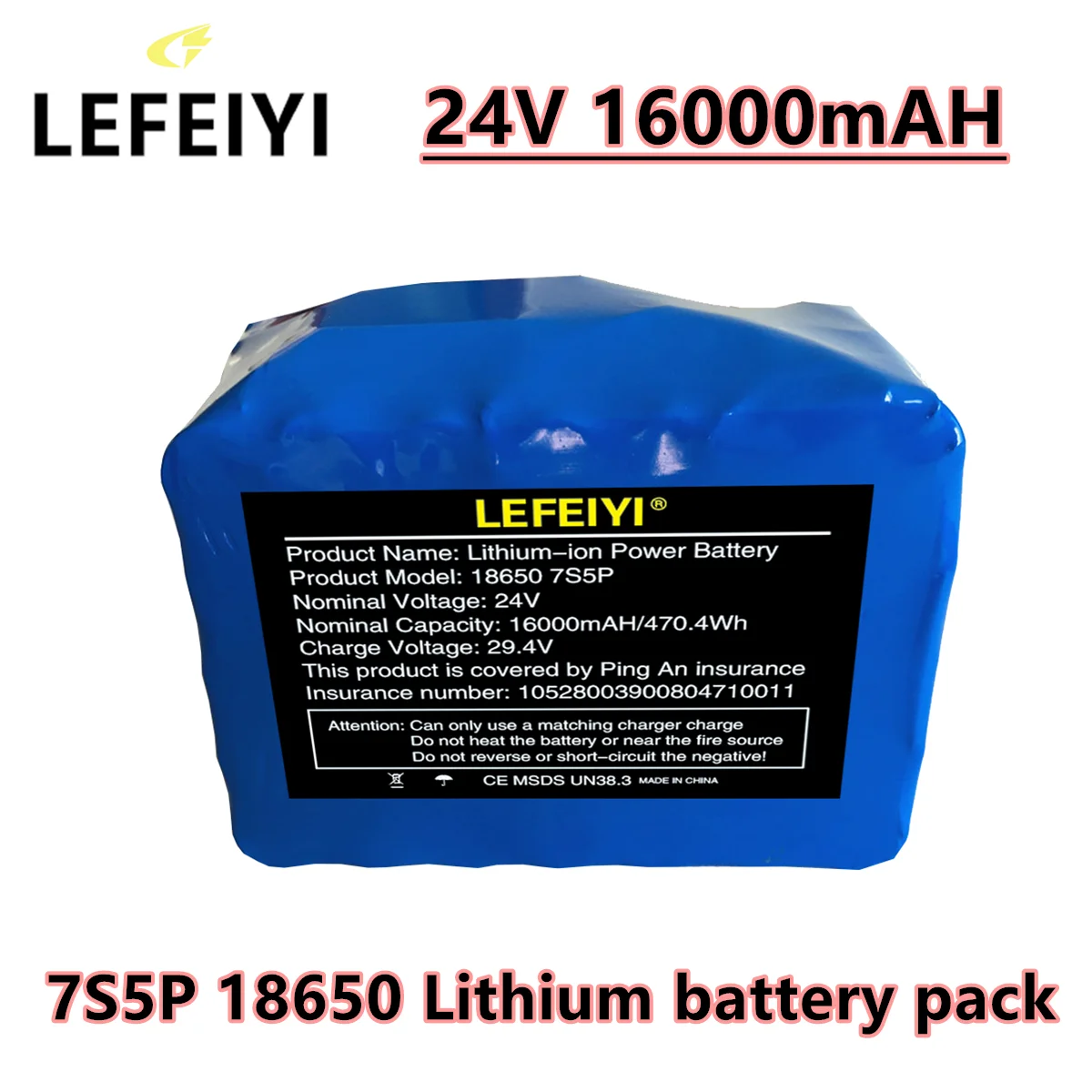 Аккумуляторная батарея LEFEIYI 7S5P 24 в 16 Ач 500 Вт 29,4 в 16000 мАч литий-ионная батарея для инвалидного электрического велосипеда + зарядное устройство 2 А
Аккумуляторная батарея LEFEIYI 7S5P 24 в 16 Ач 500 Вт 29,4 в 16000 мАч литий-ионная батарея для инвалидного электрического велосипеда + зарядное устройство 2 А