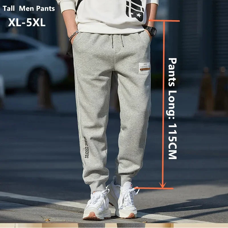 Extra Long Sweatpants 115CM Gray Sports Pants 190CM Tall Men High Waist Loose Spring Autumn Trousers Harem Sweat Track Joggers
Extra Long Sweatpants 115CM Gray Sports Pants 190CM Tall Men High Waist Loose Spring Autumn Trousers Harem Sweat Track Joggers