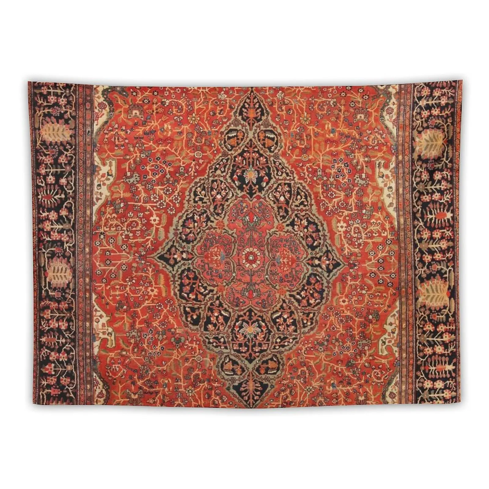 Antique Persian Sarouk Farahan Rug Print Tapestry Home Decor Aesthetic Decoration Room Tapestry
Antique Persian Sarouk Farahan Rug Print Tapestry Home Decor Aesthetic Decoration Room Tapestry