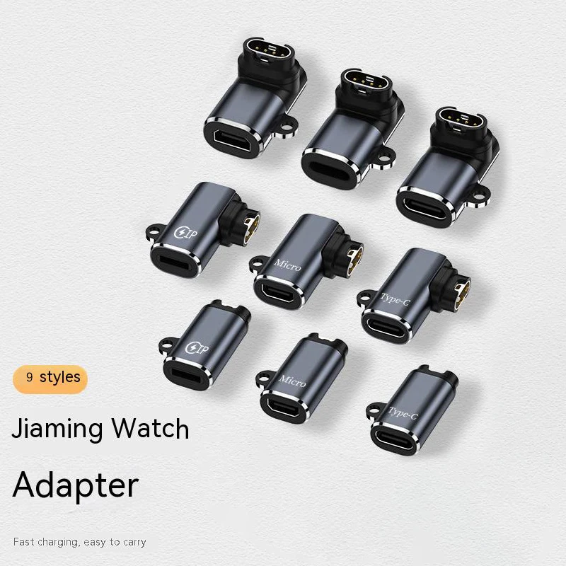 Type C/Micro/ios USB Charger Adapter For Garmin Fenix 7/6/5 Instinct 2S Watch Charging Converter
Type C/Micro/ios USB Charger Adapter For Garmin Fenix 7/6/5 Instinct 2S Watch Charging Converter