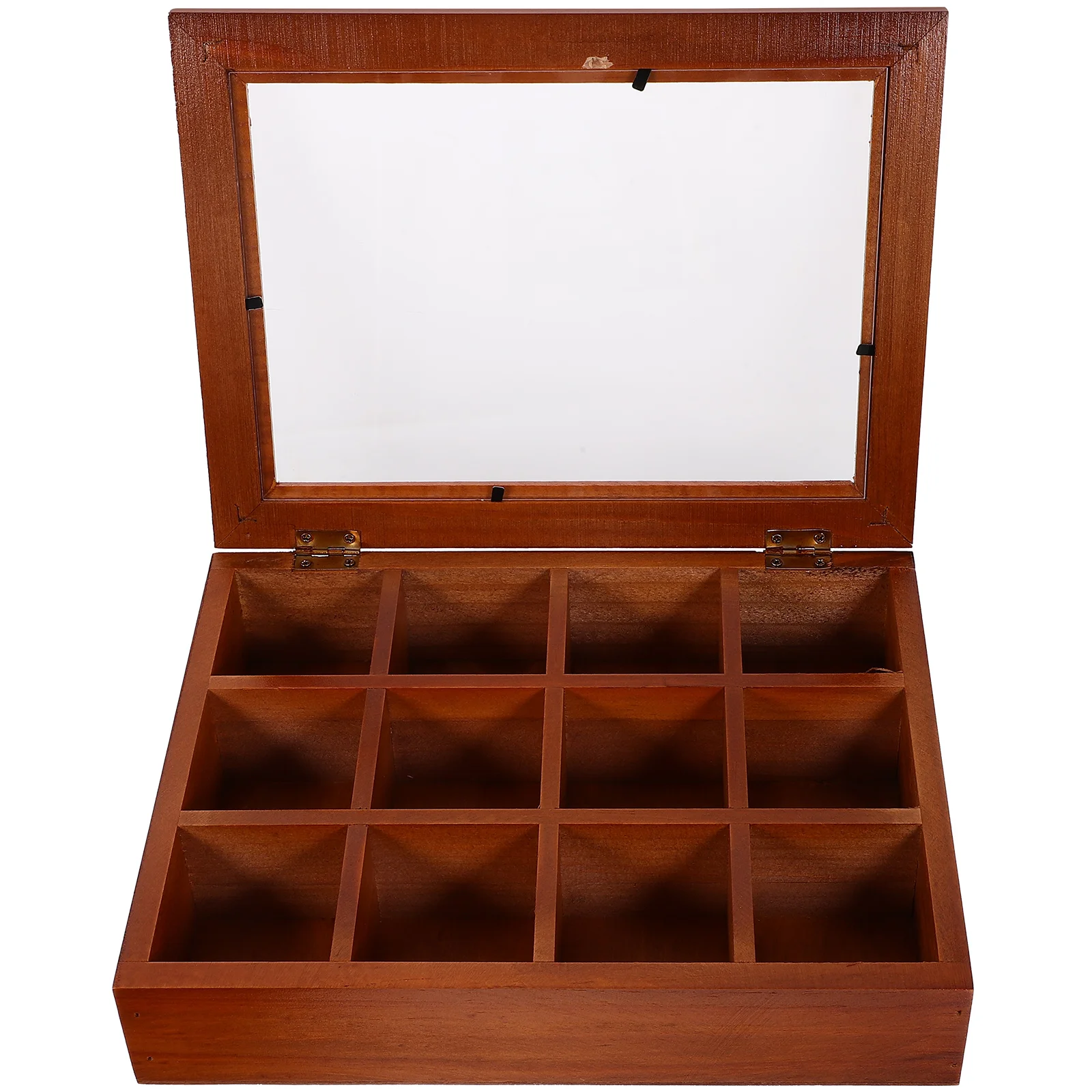 Grids Wooden Tea Bag Holder Sugar Packets Spice Pouches Storage Case Instant Coffee Bag Boxes With Clear Lid
Grids Wooden Tea Bag Holder Sugar Packets Spice Pouches Storage Case Instant Coffee Bag Boxes With Clear Lid