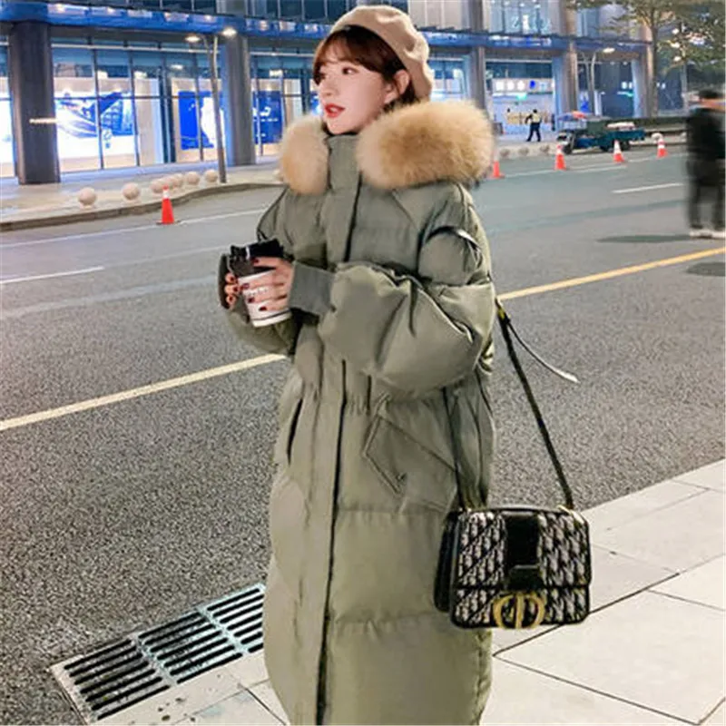 New Women Long Jacket Winter Thick Hooded Cotton Padded Coats Female Loose Puffer Parkas Ladies Oversize Outerwear Parka A1091
New Women Long Jacket Winter Thick Hooded Cotton Padded Coats Female Loose Puffer Parkas Ladies Oversize Outerwear Parka A1091