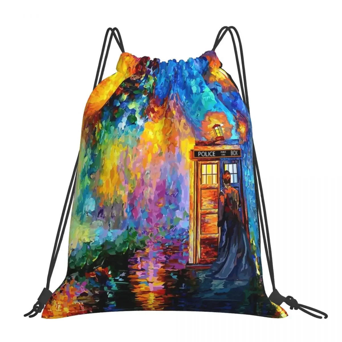 Mysterious Man At Beautiful Rainbow Place Backpacks Casual Portable Drawstring Bags Sports Bag BookBag For Man Woman Students
Mysterious Man At Beautiful Rainbow Place Backpacks Casual Portable Drawstring Bags Sports Bag BookBag For Man Woman Students