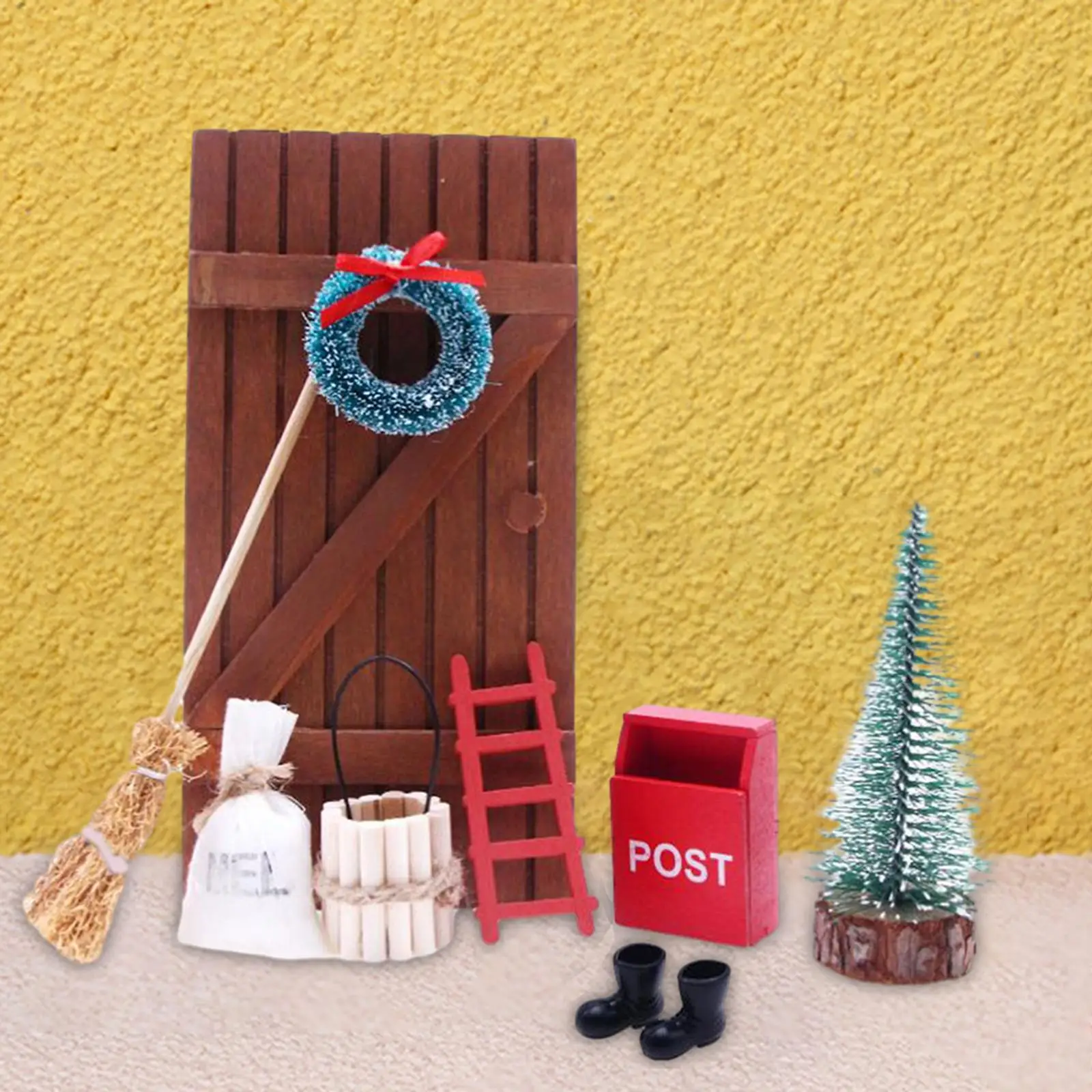 9Pcs 1:12 Dollhouse Christmas Xmas Decor Fairy Garden Diy Kid Cosplay Dollhouse Mini Christmas Tree for Architectural Layout
9Pcs 1:12 Dollhouse Christmas Xmas Decor Fairy Garden Diy Kid Cosplay Dollhouse Mini Christmas Tree for Architectural Layout