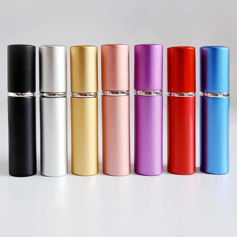 7PCS 5ML Aluminum Refillable Perfume Bottle With Atomizer Portable Empty Parfume Case Container Spray Bottle Travel
7PCS 5ML Aluminum Refillable Perfume Bottle With Atomizer Portable Empty Parfume Case Container Spray Bottle Travel
