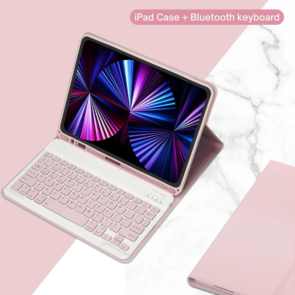 Wireless Keyboard Case for IPad 9.7 10.2 7/8/9th Gen Air 2 3 4 5 10.5 10.9 Pro 11 12.9 IPad 10th Gen Cover
Wireless Keyboard Case for IPad 9.7 10.2 7/8/9th Gen Air 2 3 4 5 10.5 10.9 Pro 11 12.9 IPad 10th Gen Cover