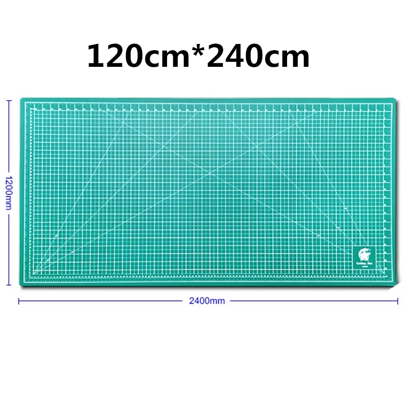 Oversized 120cm×240cm Grid Double Side Self-Healing PVC Cutting Mat Office Console Table Pad Artist Rubber Carving Board
Oversized 120cm×240cm Grid Double Side Self-Healing PVC Cutting Mat Office Console Table Pad Artist Rubber Carving Board