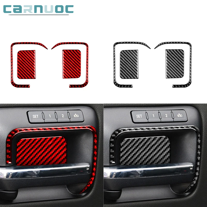 Carbon Fiber Door Handle Stickers Cover Trim For Chevrolet Silverado 1500/GMC Sierra 1500 2014-2018 Car Interior Accessories
Carbon Fiber Door Handle Stickers Cover Trim For Chevrolet Silverado 1500/GMC Sierra 1500 2014-2018 Car Interior Accessories