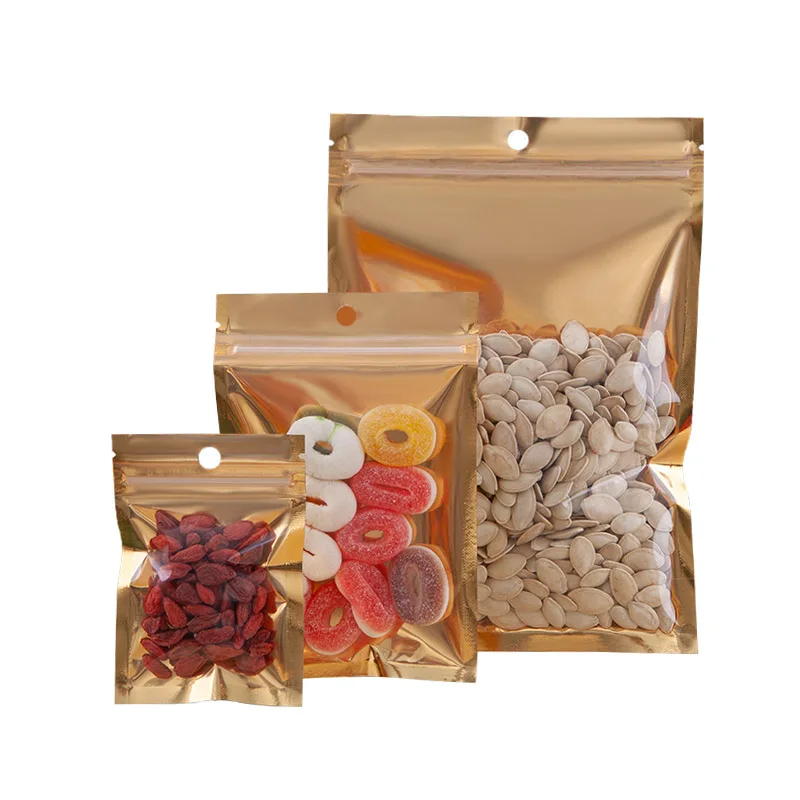 100PCS Resealable Clear Plastic Zip Lock Aluminum Foil Bags Reclosable Hang Hole Ziplock Mylar Foil Packaging Bag for Food Candy
100PCS Resealable Clear Plastic Zip Lock Aluminum Foil Bags Reclosable Hang Hole Ziplock Mylar Foil Packaging Bag for Food Candy