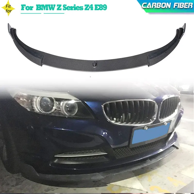 

Carbon Fiber Car Front Bumper Lip Spoiler for BMW Z Series Z4 E89 Not IS 2009-2013 Auto Racing Front Lip Chin Apron Body Kit