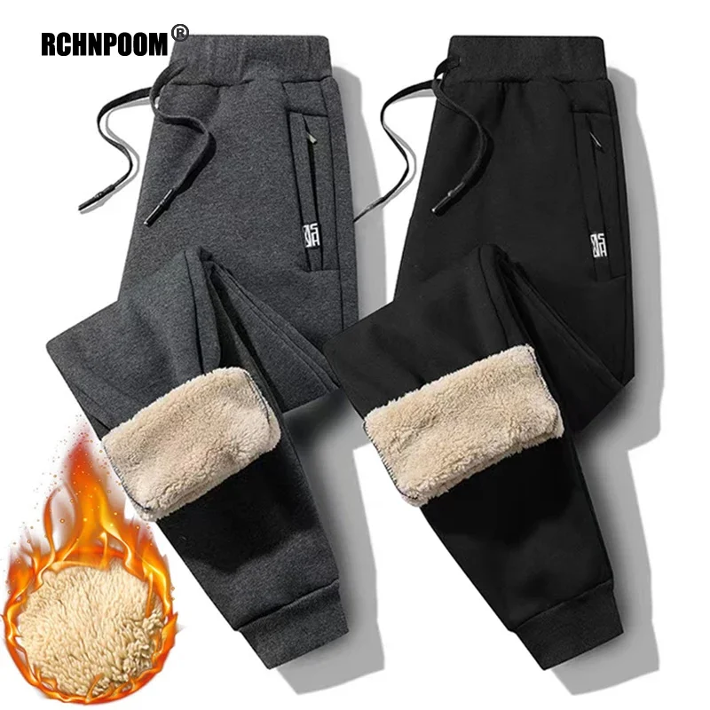 Winter Thick Fleece Pants 2023 Lambswool Warm Casual Thermal Sweatpants Male Trousers Brand High Quality Fashion Men Joggers
Winter Thick Fleece Pants 2023 Lambswool Warm Casual Thermal Sweatpants Male Trousers Brand High Quality Fashion Men Joggers