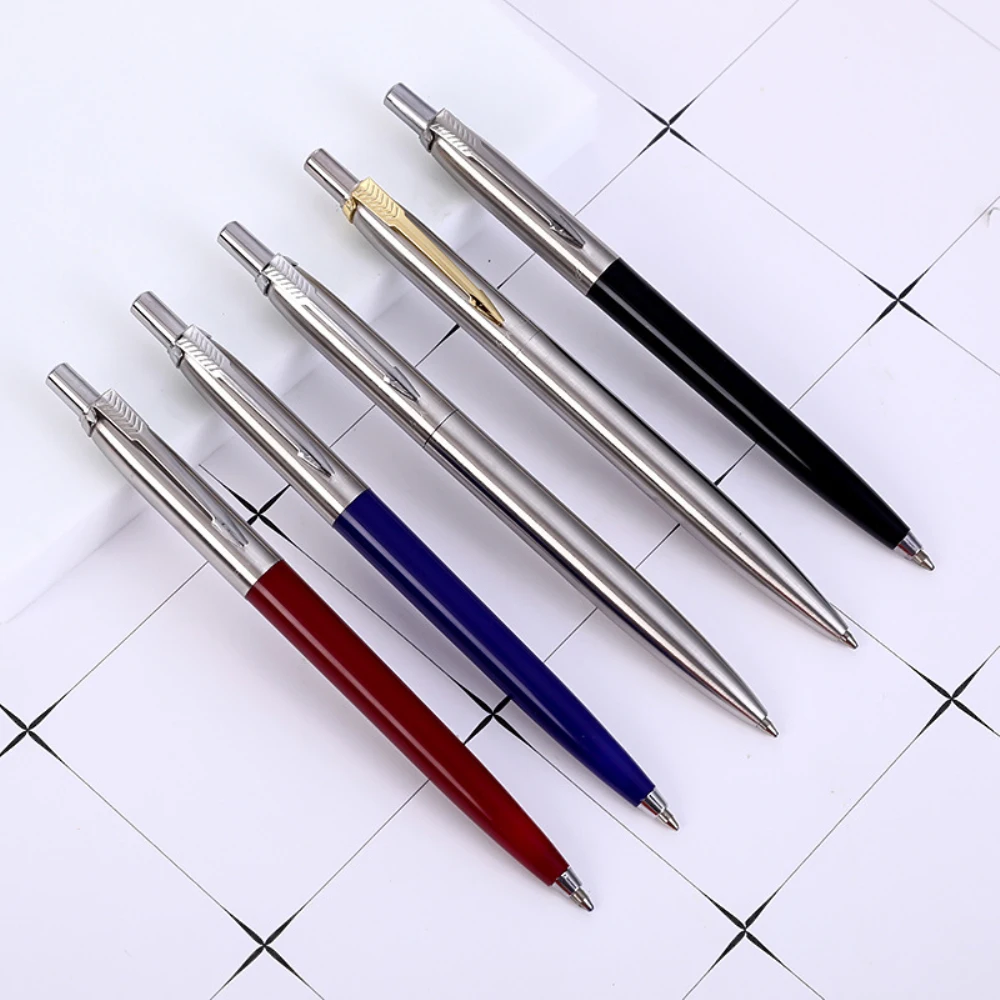 

Шариковая ручка, роскошная ручка для подписи, качественные металлические шариковые ручки, автоматическая шариковая ручка, школьные и офисные канцелярские принадлежности