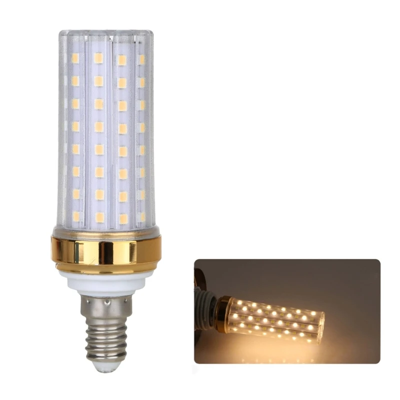 

E14 LED Corn Light Bulb 12W 16W 20W 24W White and Warm Light 360° Beam